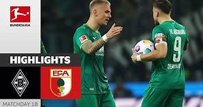 Augsburg Turns Match In 4 Minutes! | Borussia M'gladbach - Augsburg 1-2 | Highlights | Bundesliga