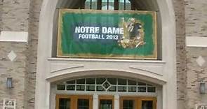 The Notre Dame bookstore....