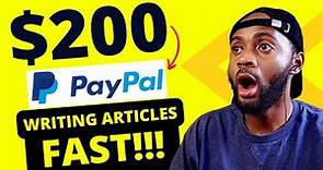 Top 5 Websites to Write and get Paid Instantly (up-to $200 each) Make Money Online Writing Articles