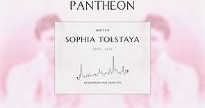 Sophia Tolstaya Biography - Russian diarist and copyist