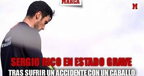Sergio Rico, en estado grave tras sufrir un accidente con un caballo en El Rocío I MARCA