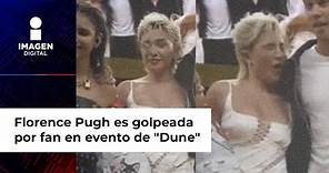 Florence Pugh es golpeada en evento de Dune en Comic Con de Brasil