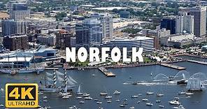 Norfolk, Virginia, USA 🇺🇸 | 4K Drone Footage