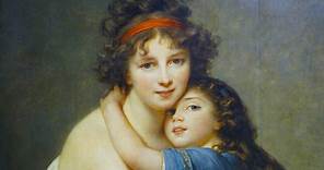 Vigée Le Brun, Self-Portrait with her Daughter, Julie