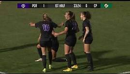 Portland Women's Soccer vs Cal Poly (2-0) - Highlights