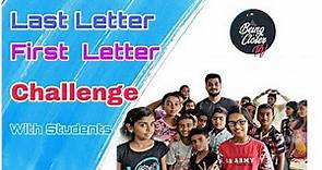 Last Letter First Letter Challenge | English Game | BeingCloser TV