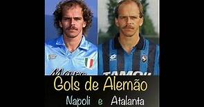 14 gols de Alemão pelo Napoli e 2 pela Atalanta