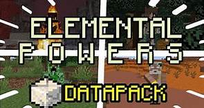 Elemental Powers IN VANILLA MINECRAFT! | Minecraft DATAPACKS