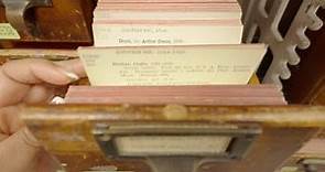 The Library of Congress Card Catalog