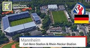 Carl-Benz-Stadion & Rhein-Neckar-Stadion | SV Waldhof Mannheim & VfR Mannheim | 2O16
