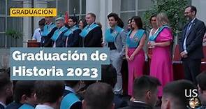 Graduación de Historia 2023 de la Universidad de Sevilla