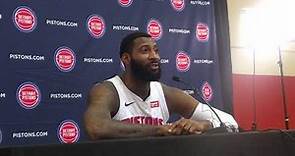Andre Drummond not worried about contract, just playing this season