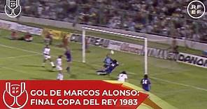 🏆 Gol de Marcos Alonso FC Barcelona 2-1 Real Madrid CF (Final Copa del Rey 1983) 🏆