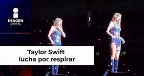 Taylor Swift parecía estar jadeando en su show The Eras Tour en Río de Janeiro, Brasil