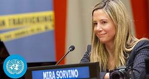 Mira Sorvino on the 2021 World Day Against Trafficking in Persons
