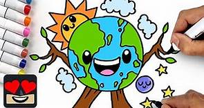 How To Draw EARTH DAY | Step By Step Tutorial