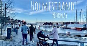 Holmestrand , Norway 4K-HDR Walking Tour - 2021 - Tourister Tours