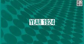 Year 1924: A Year of Change and Innovation