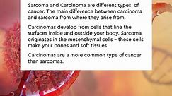 What is the difference between a Sarcoma and Carcinoma? | Apollo Hospitals