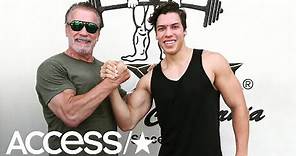 Arnold Schwarzenegger's Love Child Joseph Baena Celebrates Birthday With Miss Malibu GF