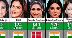 Comparison: Richest Actresses 2023 (Bollywood)
