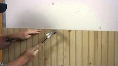 How to Install Wall Paneling : Walls & Paneling
