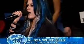 Alissa White-Gluz on Season 4 of Canadian Idol.