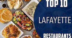 Top 10 Best Restaurants to Visit in Lafayette, Louisiana | USA - English