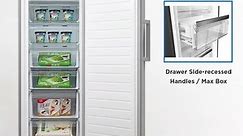 Midea - Need more space for frozen food? Upright freezers...