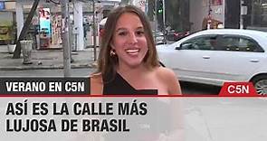 BRASIL: ASÍ es la CALLE MÁS LUJOSA de SAN PABLO