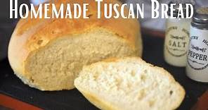 Tuscan bread (no salt) Homemade Bread