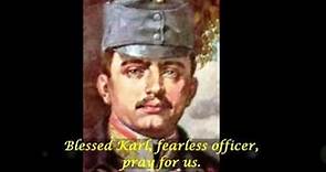 Litany in honor of Blessed Emperor Karl of Austria