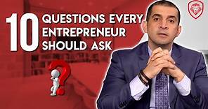 10 Questions Every Entrepreneur Should Ask