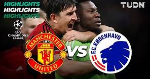 Manchester United vs Kobenhavn - HIGHLIGHTS | UEFA Champions League 2023/24 | TUDN