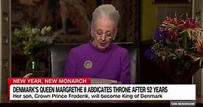 Denmark’s Queen Margrethe II abdicates throne after 52 years