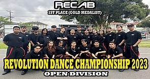 ReCab | REVOLUTION DANCE CHAMPIONSHIP 2023 | 1ST PLACE (GOLD MEDALIST)