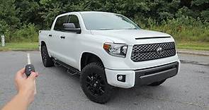 2021 Toyota Tundra Crewmax SR5 SX: Start Up, Walkaround, Test Drive and Review