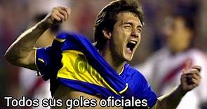 Todos los goles oficiales de Guillermo Barros Schelotto en Boca
