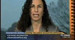 Big Money Donors' Influence on Elected Officials - Melanie Sloan on C-SPAN