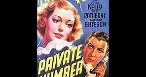 *Private Number* - Loretta Young, Robert Taylor (1936)