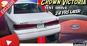 🚓 Driving a 1996 Ford Crown Victoria 24 Years Later & It Was AMAZING!!! ( Retired Police Vehicle? )