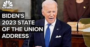 President Joe Biden delivers 2023 State of the Union address to Congress — 2/7/23
