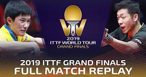 FULL MATCH | XU Xin (CHN) vs HARIMOTO Tomokazu (JPN) | MS QF | 2019 ITTF Grand Finals