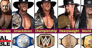 List Of The Undertaker WWE All Championship Wins