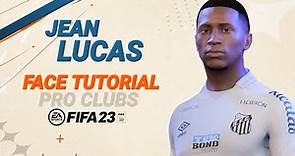 FIFA 23 - JEAN LUCAS FACE TUTORIAL + STATS [SANTOS].