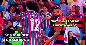 GABIGOL le presume la Copa Libertadores a MARCELO y este le responde con la Champions League