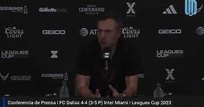 🔵🎙️ Nicolás Estévez Martínez | FC Dallas 4-4 (3-5 P) Inter Miami | Conferencia | Leagues Cup 2023