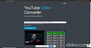 How to convert YouTube to MP4 (Online)