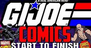 Every G.I. JOE Comic from start to finish Complete guide of Marvel comics History