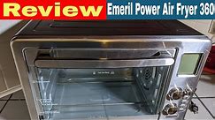 Emeril Lagasse Power Air Fryer 360 XL, Rotisserie, Review, Unboxing